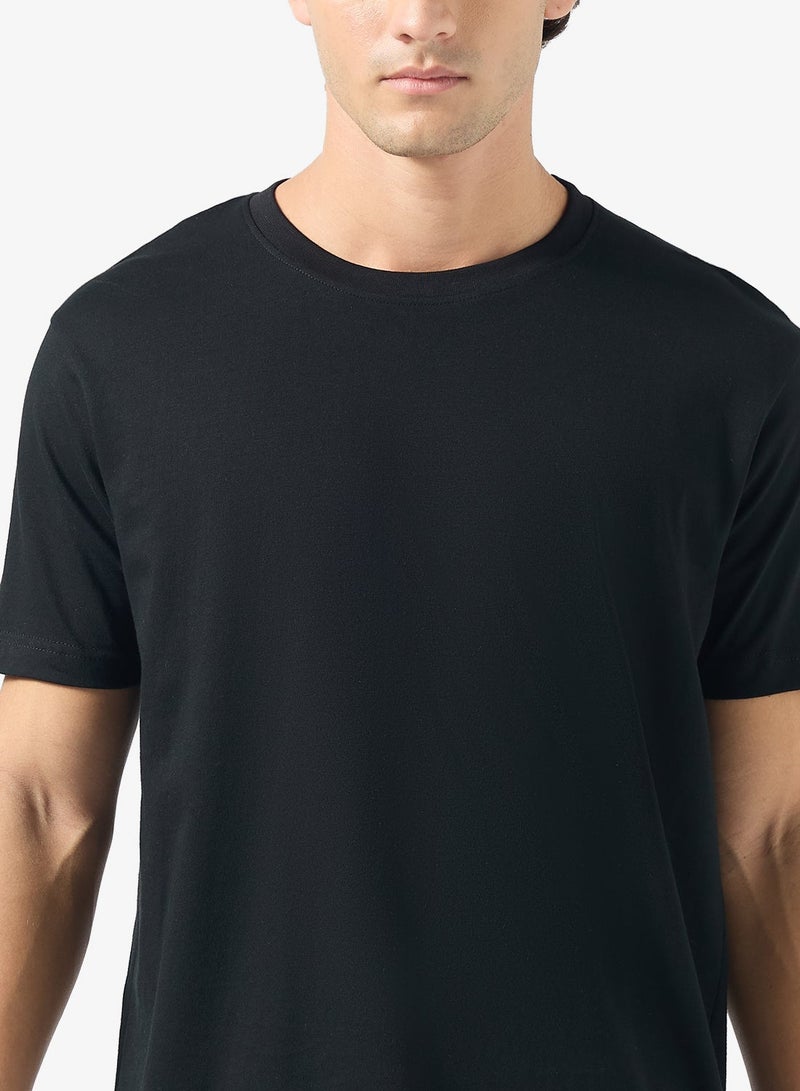 Seventy Five Basics Pack of 2 Round Neck T-Shirt - Image 5